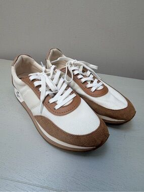 MaxMara White and Brown Women's Sneakers